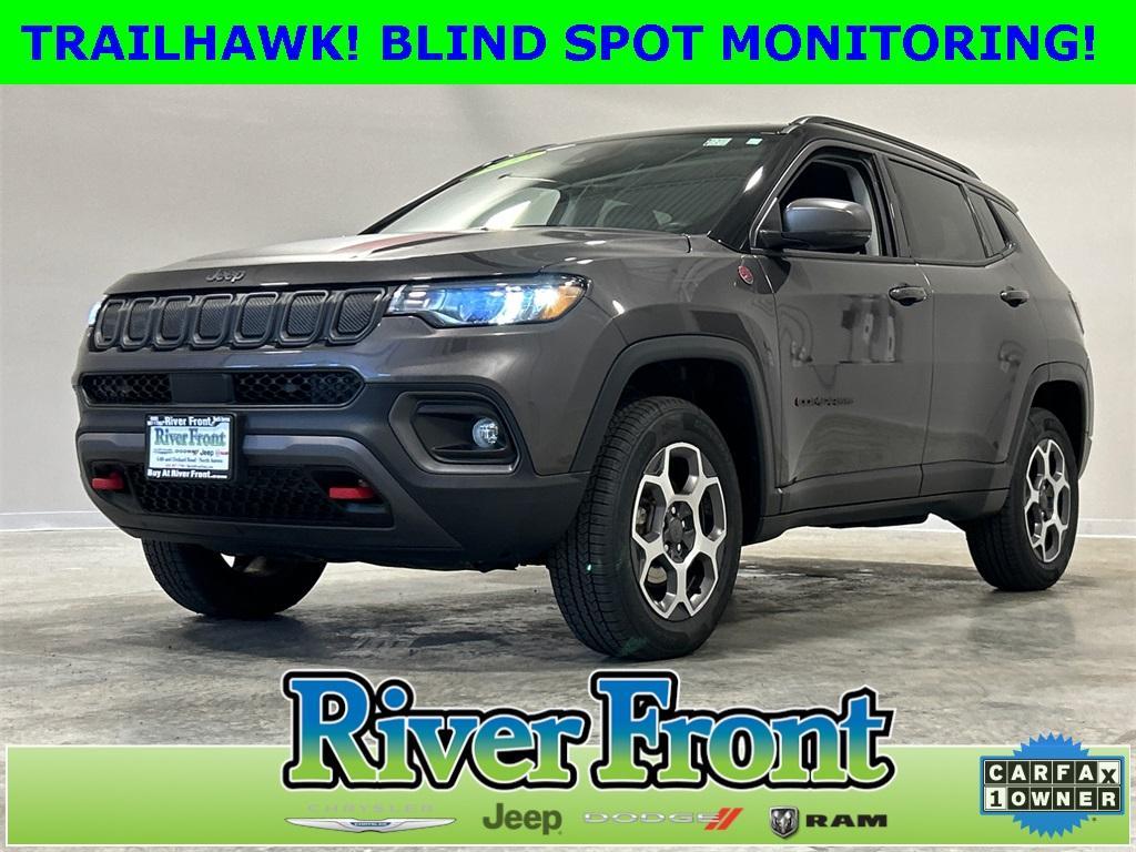 used 2022 Jeep Compass car, priced at $24,850