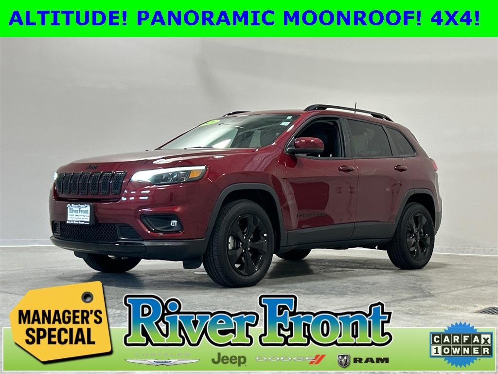 used 2020 Jeep Cherokee car, priced at $19,450