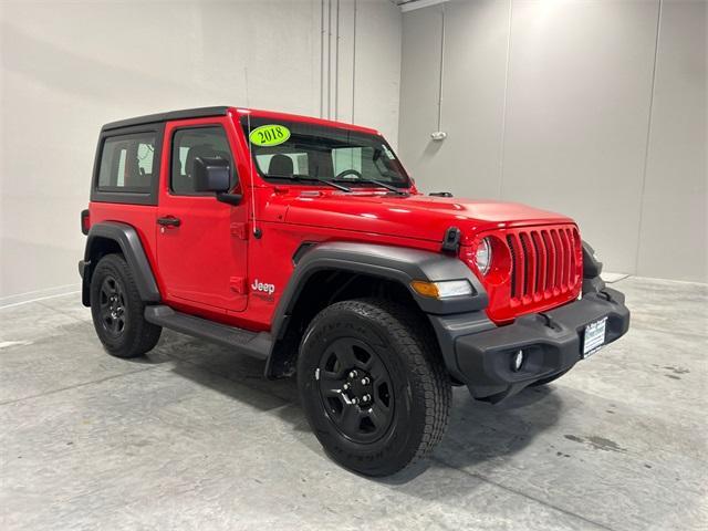 used 2018 Jeep Wrangler car, priced at $24,250