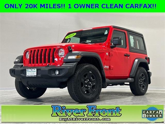 used 2018 Jeep Wrangler car, priced at $24,250