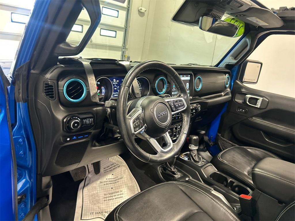 used 2022 Jeep Wrangler Unlimited 4xe car, priced at $38,250