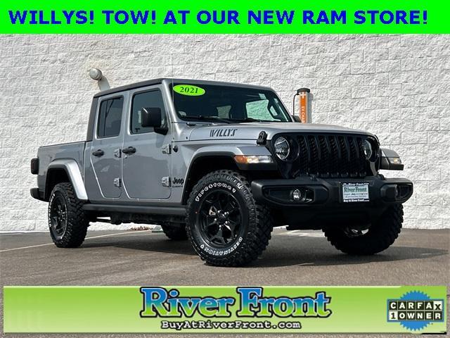 used 2021 Jeep Gladiator car, priced at $34,450