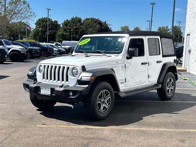 used 2019 Jeep Wrangler Unlimited car, priced at $23,950