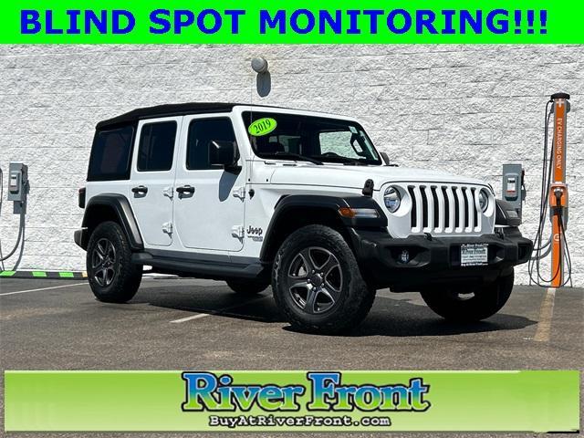 used 2019 Jeep Wrangler Unlimited car, priced at $23,950