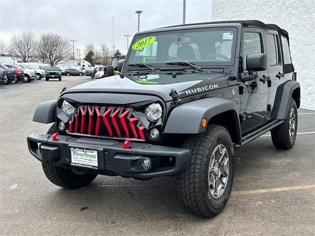 used 2017 Jeep Wrangler Unlimited car, priced at $31,150