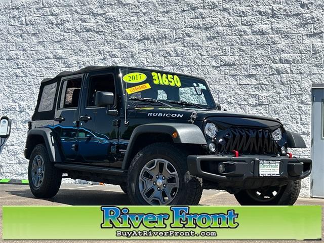 used 2017 Jeep Wrangler Unlimited car, priced at $30,950
