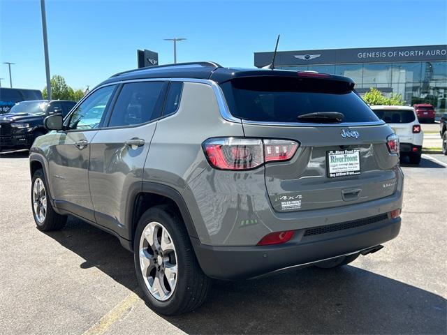 used 2021 Jeep Compass car, priced at $24,350