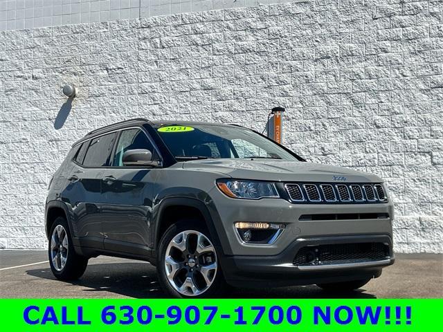 used 2021 Jeep Compass car, priced at $24,350