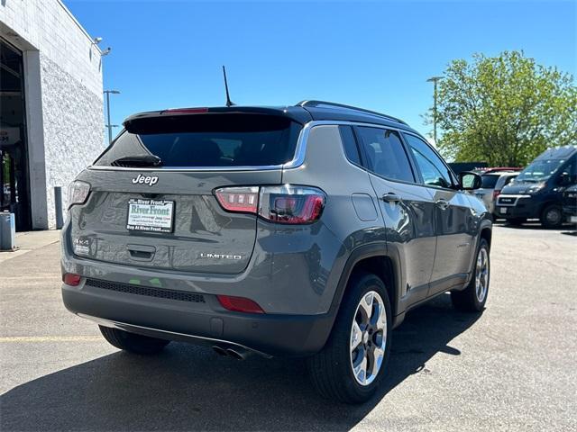 used 2021 Jeep Compass car, priced at $24,450