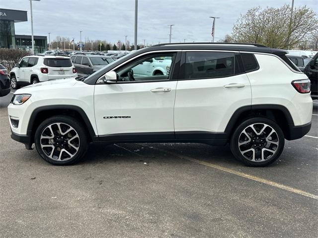 used 2021 Jeep Compass car, priced at $27,350