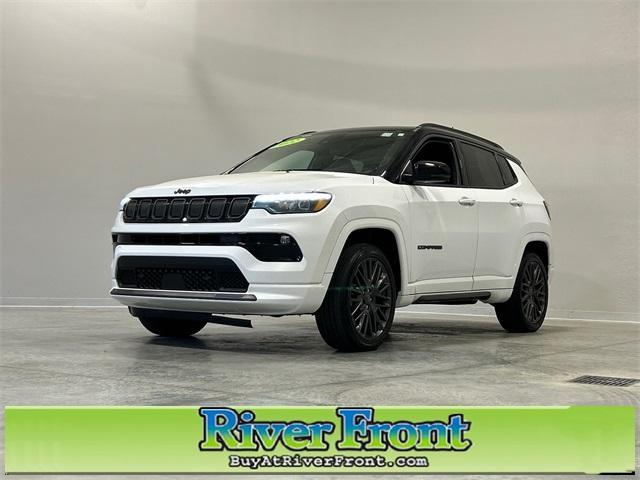 used 2022 Jeep Compass car, priced at $28,450