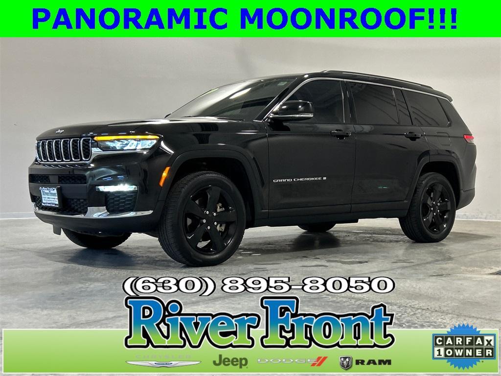 used 2021 Jeep Grand Cherokee L car, priced at $27,350