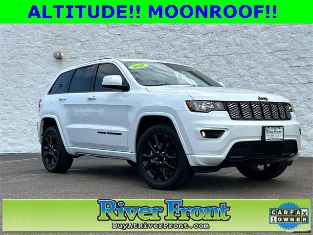 used 2021 Jeep Grand Cherokee car, priced at $31,550