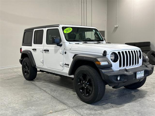 used 2020 Jeep Wrangler Unlimited car, priced at $31,950