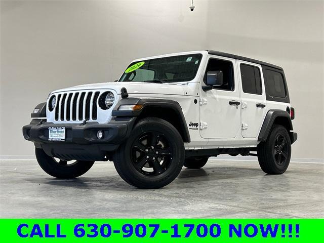 used 2020 Jeep Wrangler Unlimited car, priced at $31,950