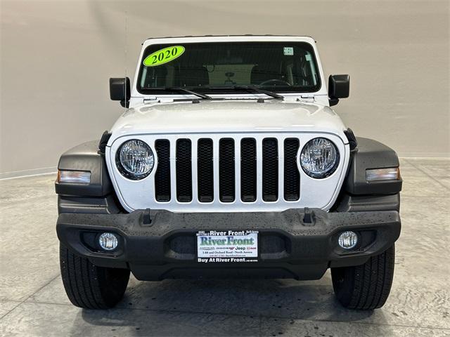 used 2020 Jeep Wrangler Unlimited car, priced at $31,950