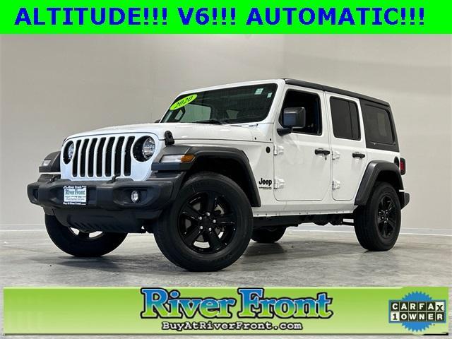 used 2020 Jeep Wrangler Unlimited car, priced at $31,950