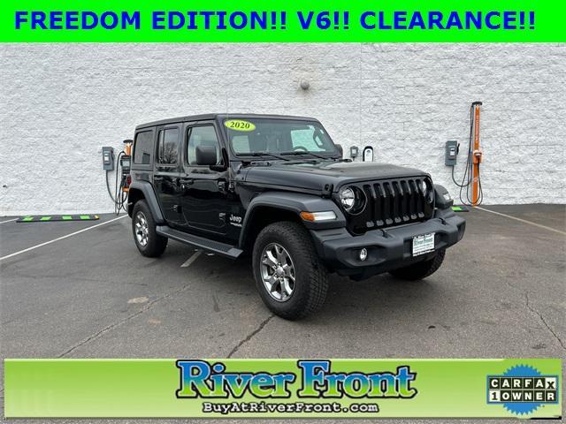used 2020 Jeep Wrangler Unlimited car, priced at $35,750