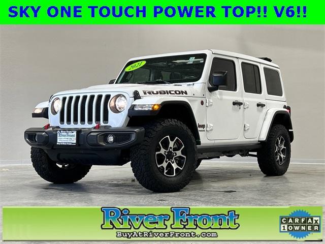 used 2021 Jeep Wrangler Unlimited car, priced at $42,450