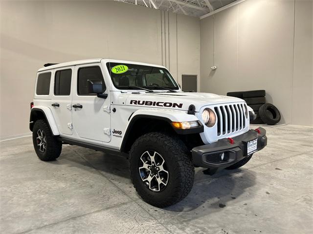 used 2021 Jeep Wrangler Unlimited car, priced at $42,450