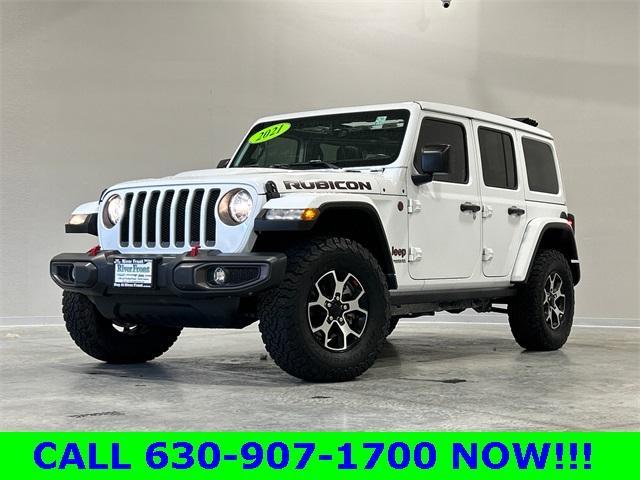 used 2021 Jeep Wrangler Unlimited car, priced at $42,450