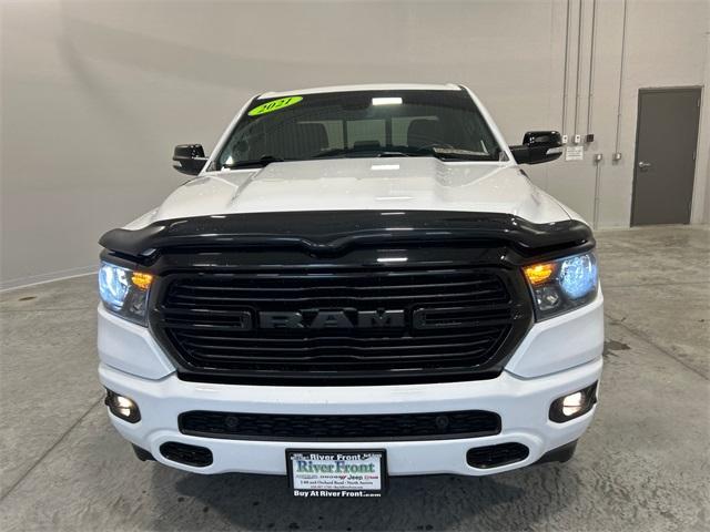 used 2021 Ram 1500 car, priced at $38,450