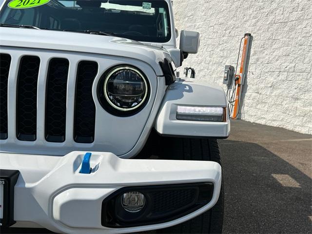 used 2021 Jeep Wrangler Unlimited 4xe car, priced at $38,350