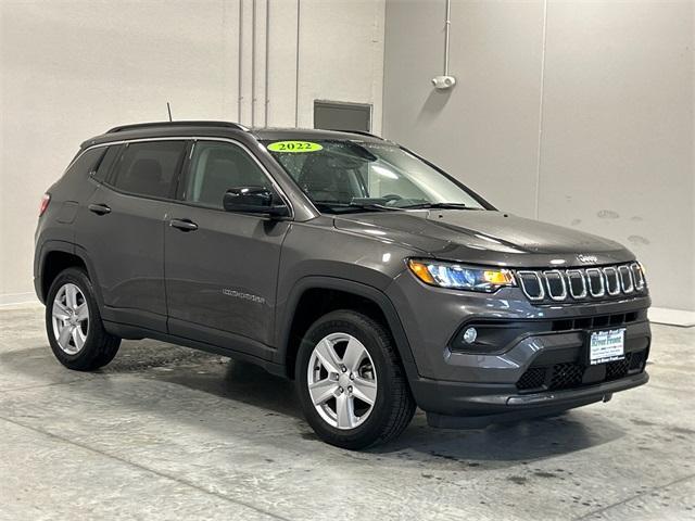 used 2022 Jeep Compass car, priced at $24,450