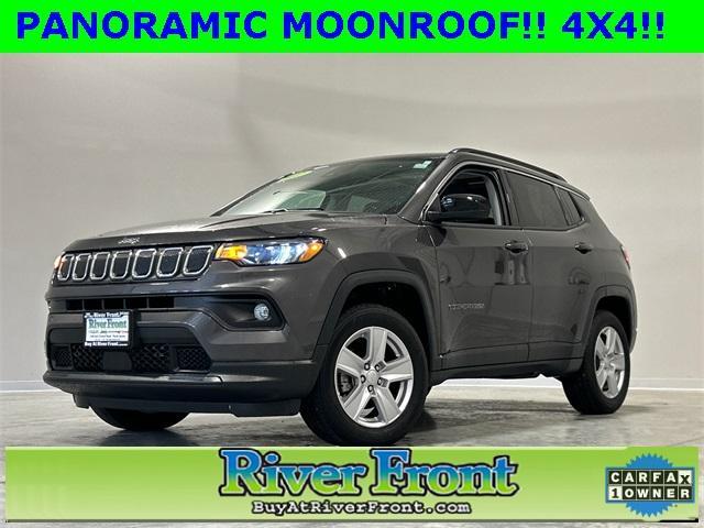 used 2022 Jeep Compass car, priced at $24,450