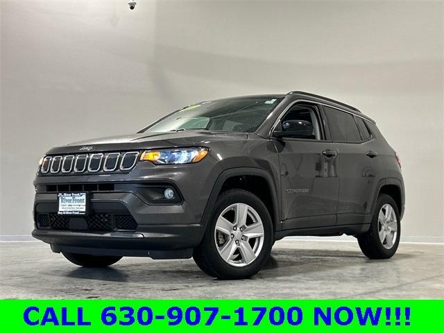 used 2022 Jeep Compass car, priced at $24,450