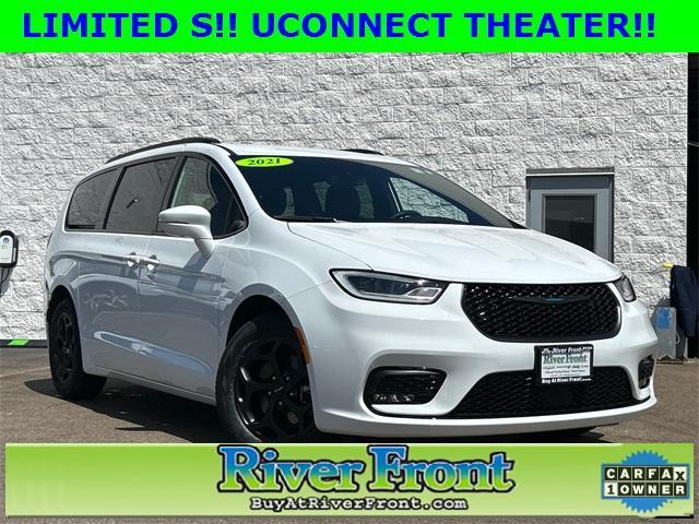 used 2021 Chrysler Pacifica Hybrid car, priced at $34,950