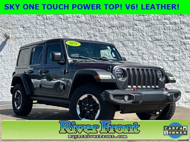 used 2021 Jeep Wrangler Unlimited car, priced at $45,550