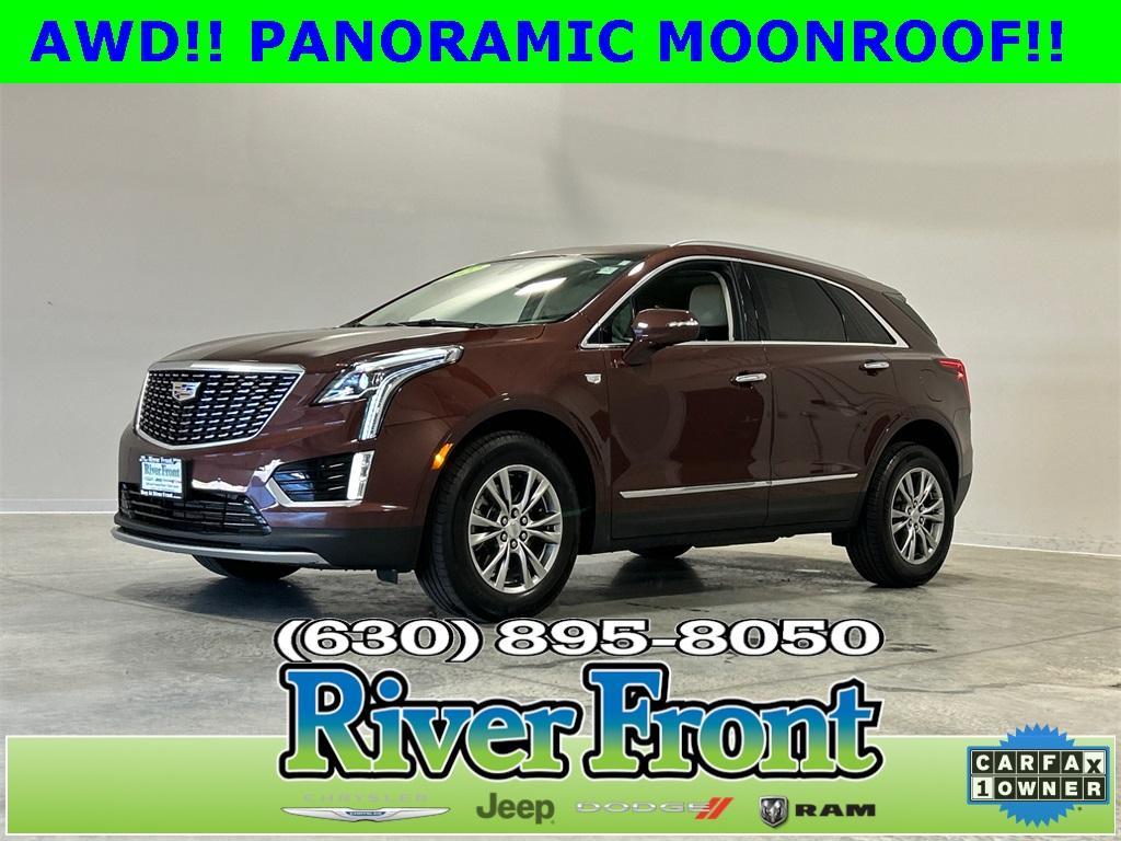 used 2022 Cadillac XT5 car, priced at $34,850
