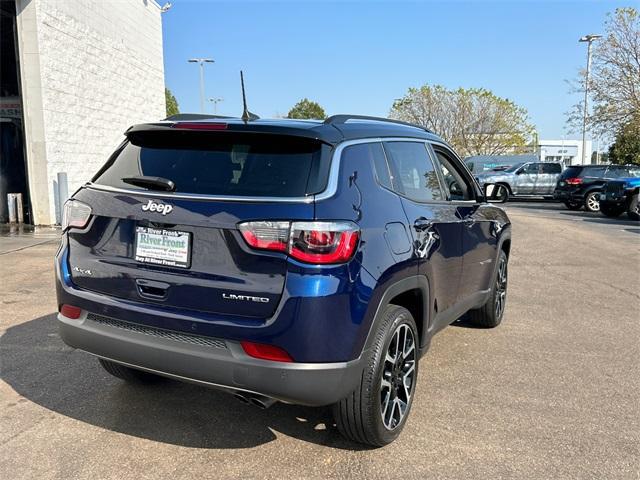 used 2021 Jeep Compass car, priced at $23,850