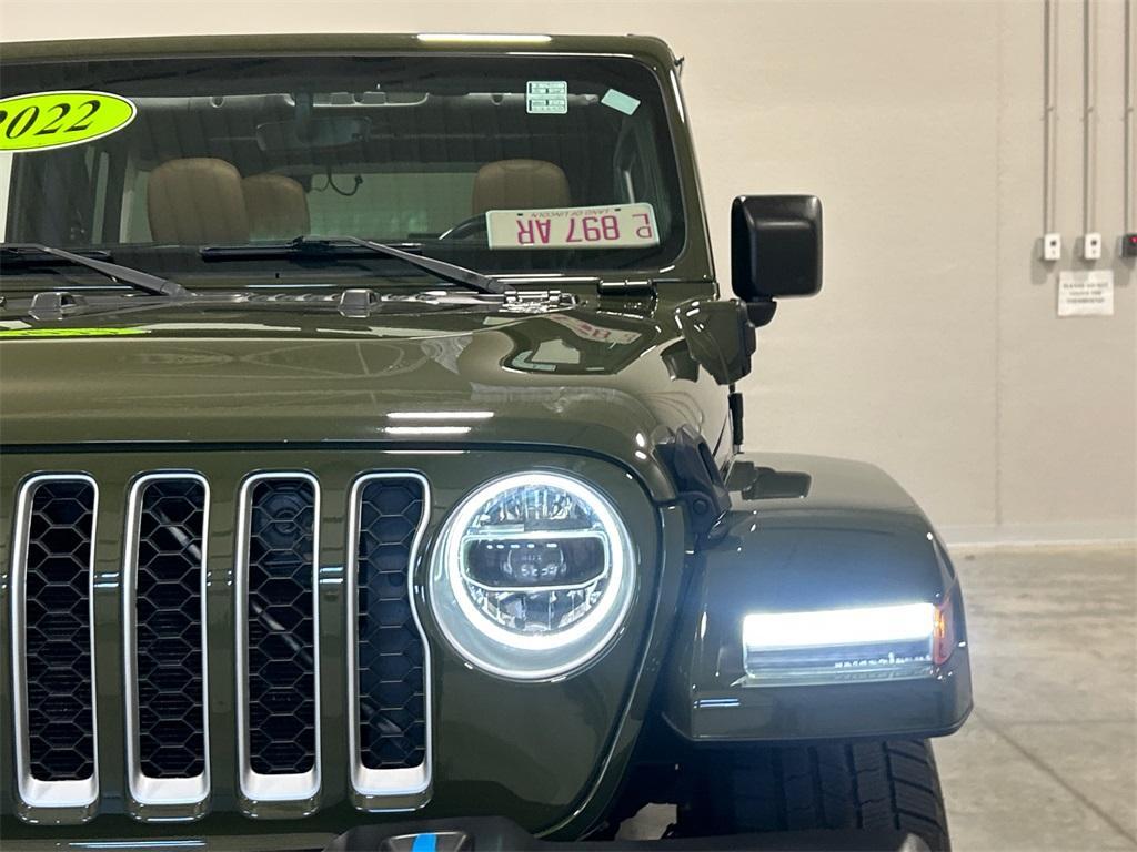 used 2022 Jeep Wrangler Unlimited 4xe car, priced at $33,750