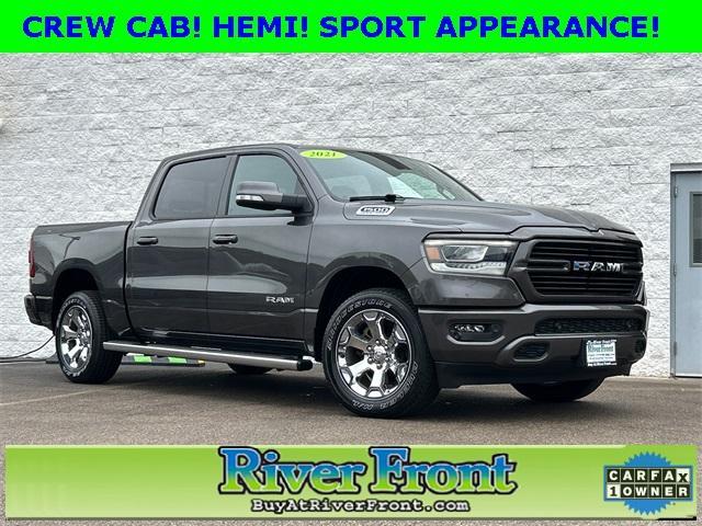 used 2021 Ram 1500 car, priced at $38,450