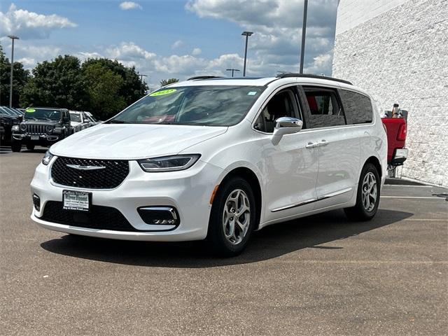 used 2022 Chrysler Pacifica car, priced at $27,950