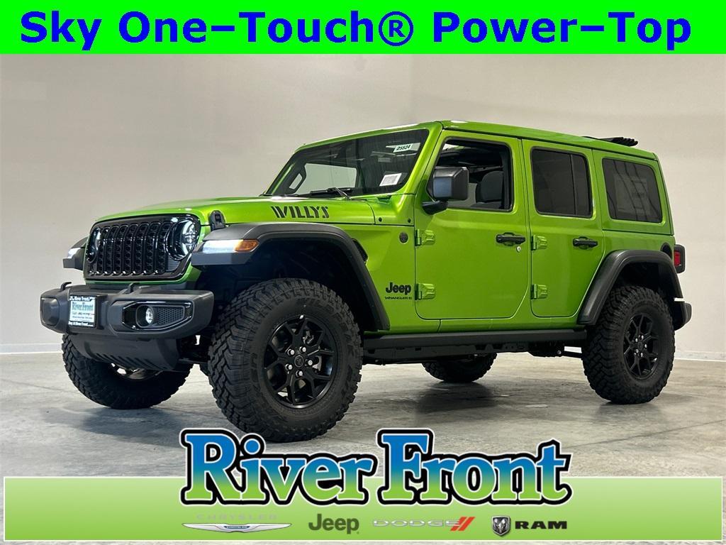 new 2025 Jeep Wrangler car, priced at $49,698