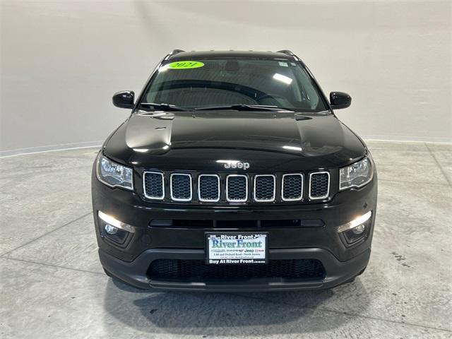 used 2021 Jeep Compass car, priced at $21,650