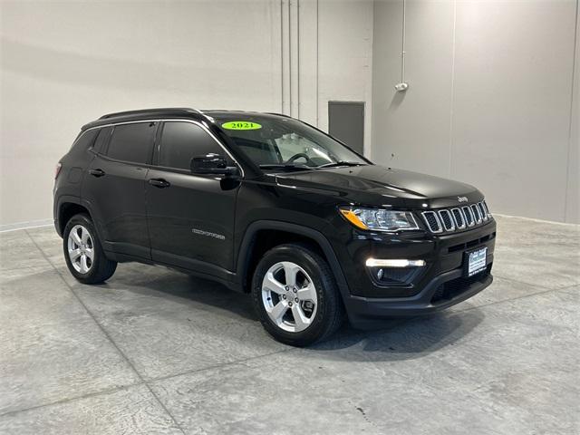 used 2021 Jeep Compass car, priced at $21,650