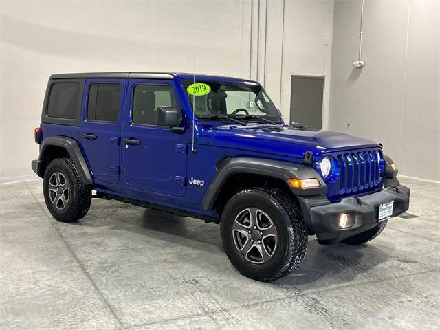 used 2019 Jeep Wrangler Unlimited car, priced at $23,950