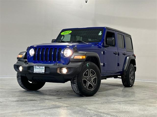 used 2019 Jeep Wrangler Unlimited car, priced at $23,950