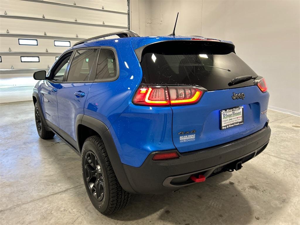used 2021 Jeep Cherokee car, priced at $27,850