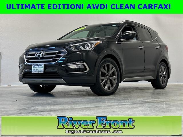 used 2017 Hyundai Santa Fe Sport car, priced at $15,850