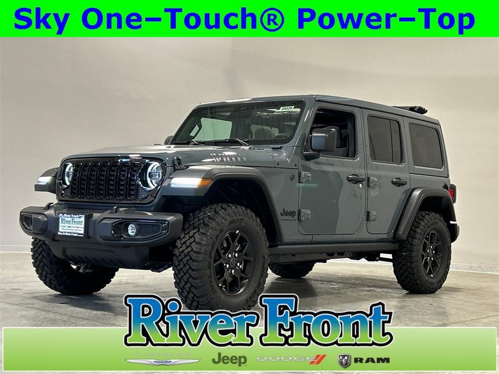 new 2025 Jeep Wrangler car, priced at $49,723