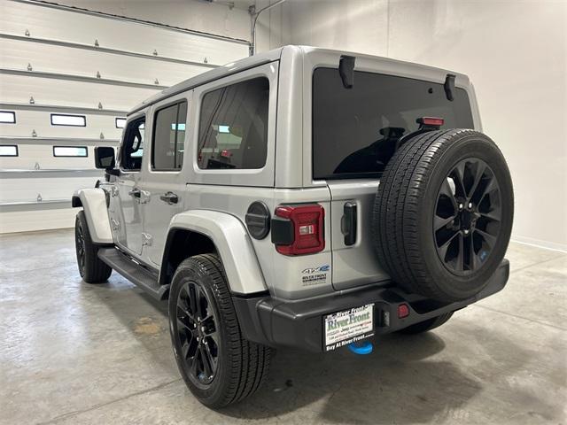used 2022 Jeep Wrangler Unlimited 4xe car, priced at $36,650