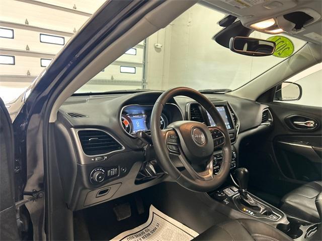 used 2021 Jeep Cherokee car, priced at $26,250