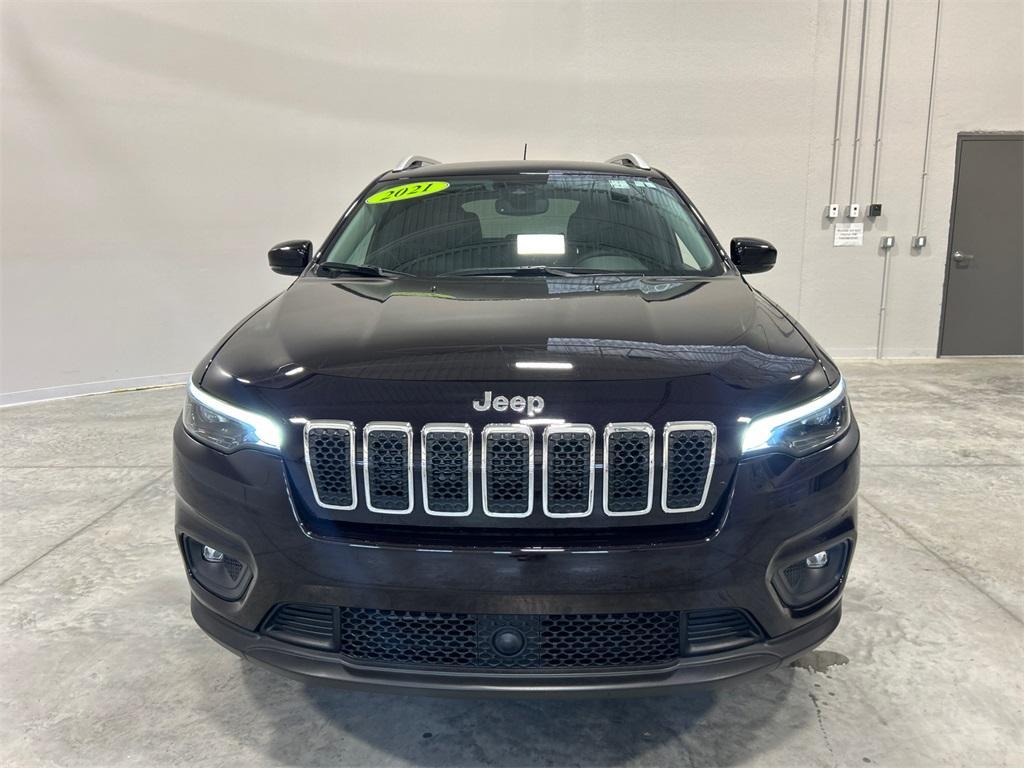 used 2021 Jeep Cherokee car, priced at $25,650