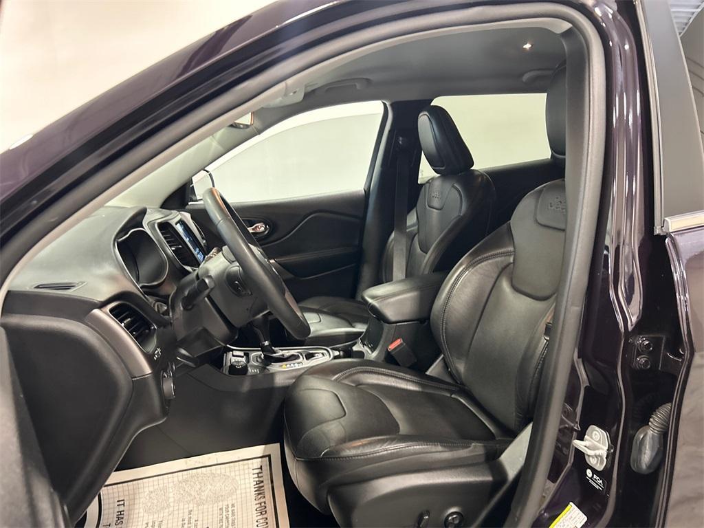 used 2021 Jeep Cherokee car, priced at $25,650