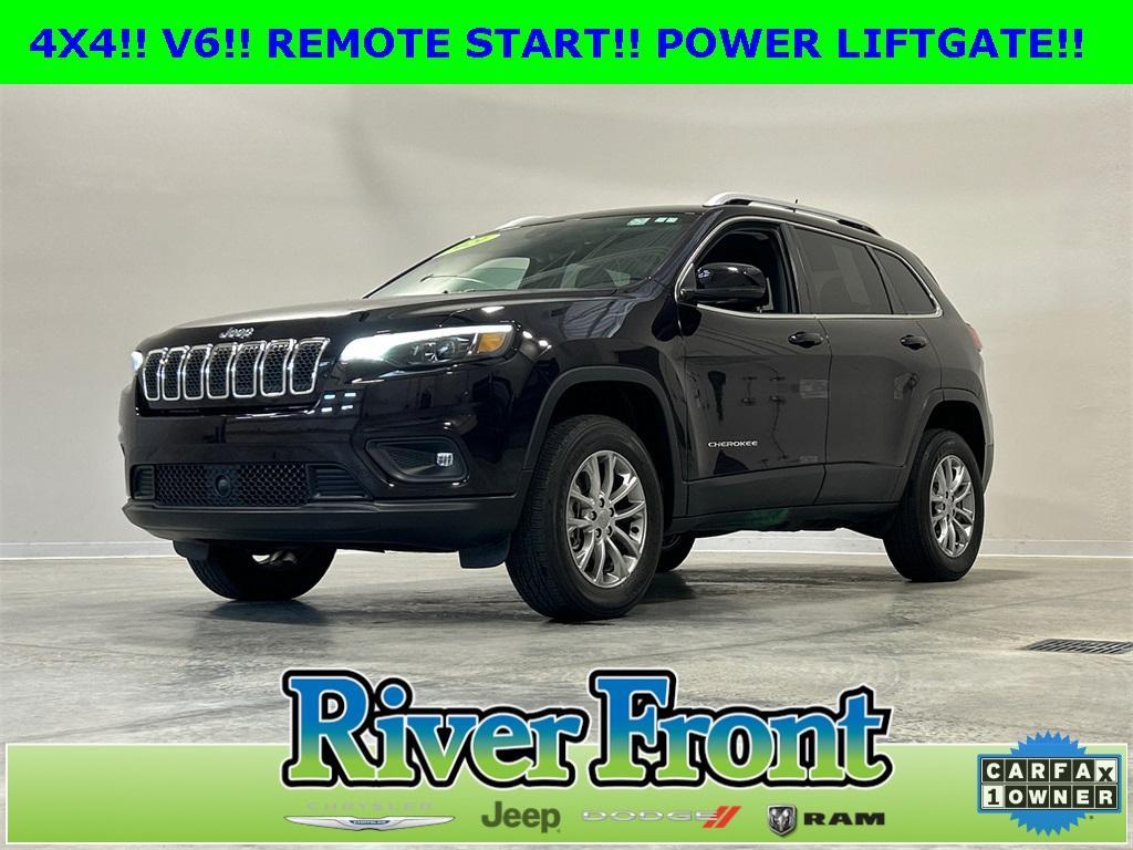 used 2021 Jeep Cherokee car, priced at $25,850
